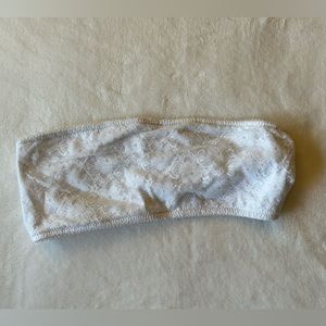 White Lace Bandeau
